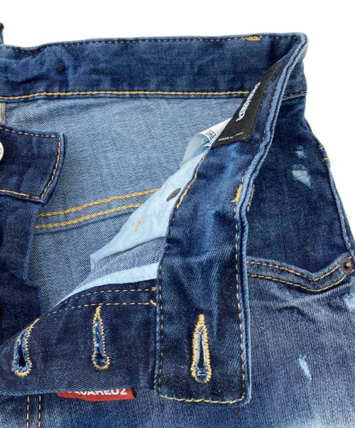 DSQUARED2（ディースクエアード）DSQUARED2 (ディースクエアード) SUPER TWINKY JEAN インディゴ サイズ:44の古着・服飾アイテム