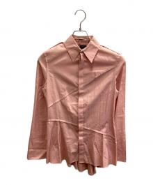 Jean Paul Gaultier FEMME（ジャンポールゴルチエ フェム）の古着「比翼シャツ」｜ピンク