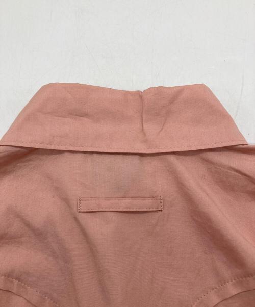 Jean Paul Gaultier FEMME（ジャンポールゴルチエ フェム）Jean Paul GAULTIER FEMME (ジャンポールゴルチエ フェム) 比翼シャツ ピンク サイズ:40の古着・服飾アイテム