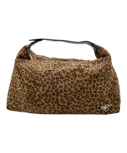 BOTTEGA VENETA（ボッテガベネタ）BOTTEGA VENETA (ボッテガベネタ) レオパード柄 ハンドバッグ ベージュの古着・服飾アイテム
