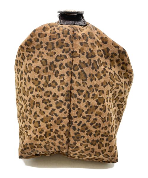 BOTTEGA VENETA（ボッテガベネタ）BOTTEGA VENETA (ボッテガベネタ) レオパード柄 ハンドバッグ ベージュの古着・服飾アイテム