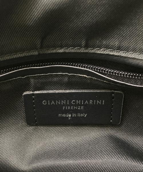 GIANNI CHIARINI（ジャンニ キアリーニ）GIANNI CHIARINI (ジャンニ キアリーニ) ショルダーバッグ ブラックの古着・服飾アイテム