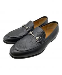 GUCCI（グッチ）の古着「ビットローファー」｜ブラック