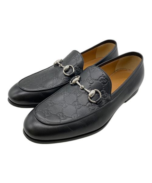 GUCCI（グッチ）GUCCI (グッチ) ビットローファー ブラック サイズ:6の古着・服飾アイテム