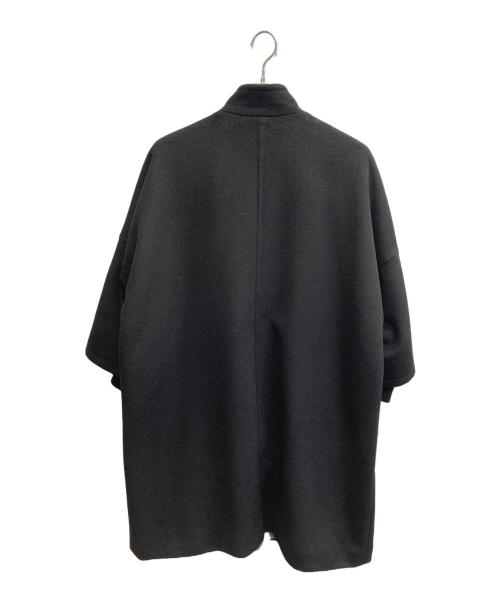 nop de nod（ノップドゥノッド）nop de nod (ノップドゥノッド) スタンドカラーボックスコート ブラック サイズ:Mの古着・服飾アイテム