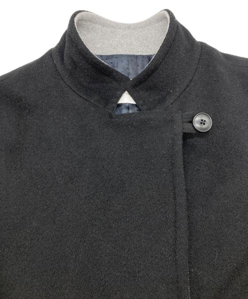 nop de nod（ノップドゥノッド）nop de nod (ノップドゥノッド) スタンドカラーボックスコート ブラック サイズ:Mの古着・服飾アイテム