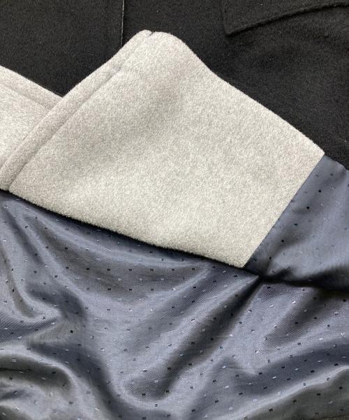 nop de nod（ノップドゥノッド）nop de nod (ノップドゥノッド) スタンドカラーボックスコート ブラック サイズ:Mの古着・服飾アイテム