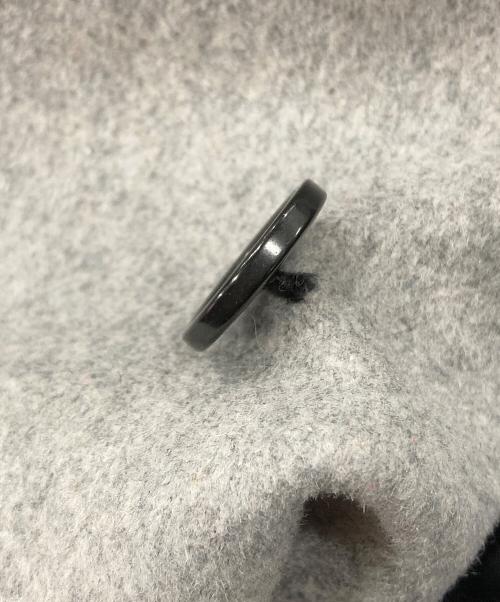 nop de nod（ノップドゥノッド）nop de nod (ノップドゥノッド) スタンドカラーボックスコート ブラック サイズ:Mの古着・服飾アイテム