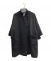 nop de nod（ノップドゥノッド）の古着「スタンドカラーボックスコート」｜ブラック