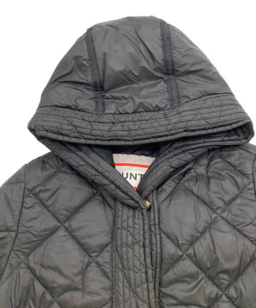 HUNTER（ハンター）HUNTER (ハンター) キルティングフーデットジャケット ブラック サイズ:ｘｓの古着・服飾アイテム