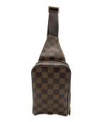 LOUIS VUITTONルイ ヴィトン）の古着「ダミエ　ジェロニモス　ボディーバッグ」｜ブラウン