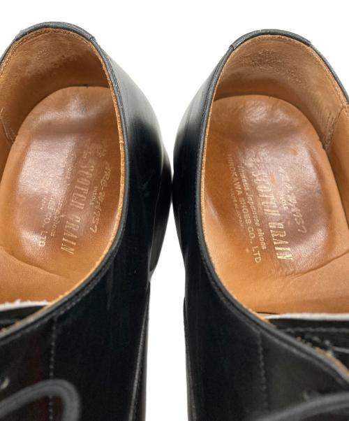 SCOTCH GRAIN（スコッチグレイン）SCOTCH GRAIN (スコッチグレイン) ブローデンII ストレートチップ シューズ ブラック サイズ:25.5の古着・服飾アイテム