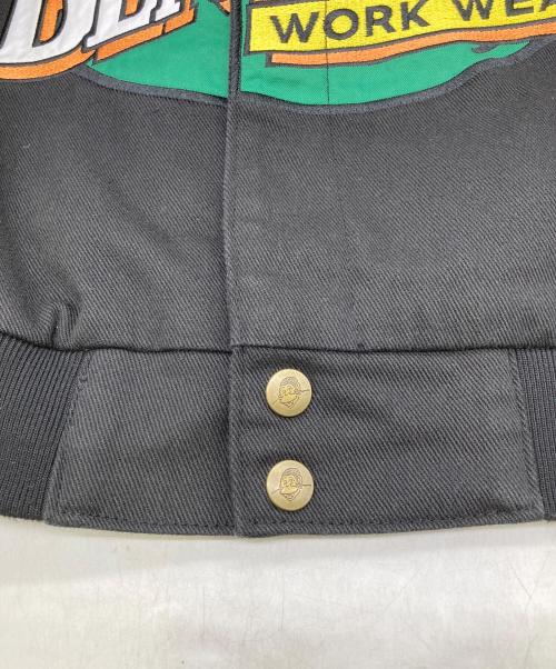 BEN DAVIS（ベンデイビス）BEN DAVIS (ベンデイビス) レーシングジャケット ブラック サイズ:Lの古着・服飾アイテム