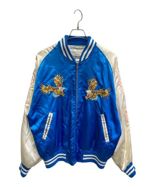 TOP LEADER（トップリーダー）TOP LEADER (トップリーダー) スカジャン ブルー サイズ:FREEの古着・服飾アイテム
