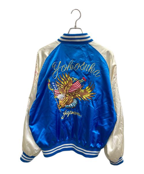 TOP LEADER（トップリーダー）TOP LEADER (トップリーダー) スカジャン ブルー サイズ:FREEの古着・服飾アイテム