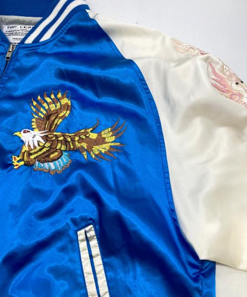 TOP LEADER（トップリーダー）TOP LEADER (トップリーダー) スカジャン ブルー サイズ:FREEの古着・服飾アイテム
