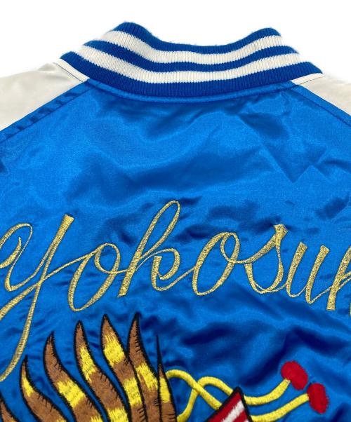 TOP LEADER（トップリーダー）TOP LEADER (トップリーダー) スカジャン ブルー サイズ:FREEの古着・服飾アイテム