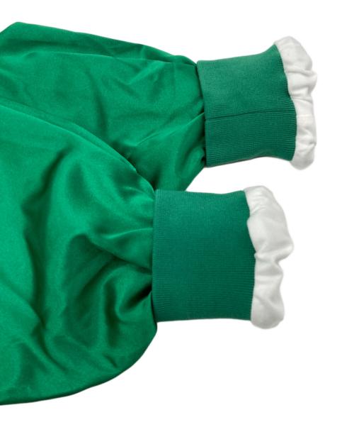 butwin（バトウィン）butwin (バトウィン) ナイロン × サテン スタジャン グリーン サイズ:Mの古着・服飾アイテム