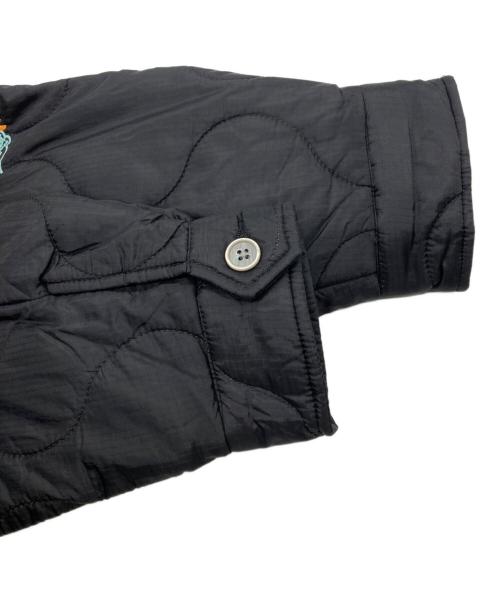 HOUSTON（ヒューストン）HOUSTON (ヒューストン) NYLON VIETNAM JACKET ブラック サイズ:XXLの古着・服飾アイテム