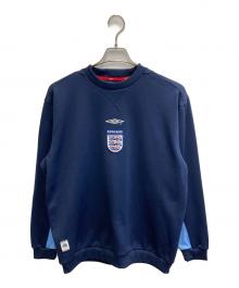UMBRO（アンブロ）の古着「England national team sweatshirt」｜ネイビー