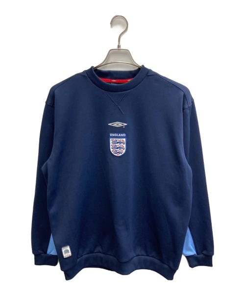 UMBRO（アンブロ）UMBRO (アンブロ) England national team sweatshirt ネイビー サイズ:XLの古着・服飾アイテム