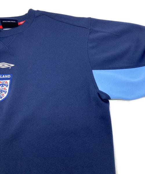 UMBRO（アンブロ）UMBRO (アンブロ) England national team sweatshirt ネイビー サイズ:XLの古着・服飾アイテム
