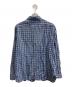 POLO RALPH LAUREN (ポロ・ラルフローレン) リネンブレンドチェックシャツ ブルー サイズ:XL：5000円
