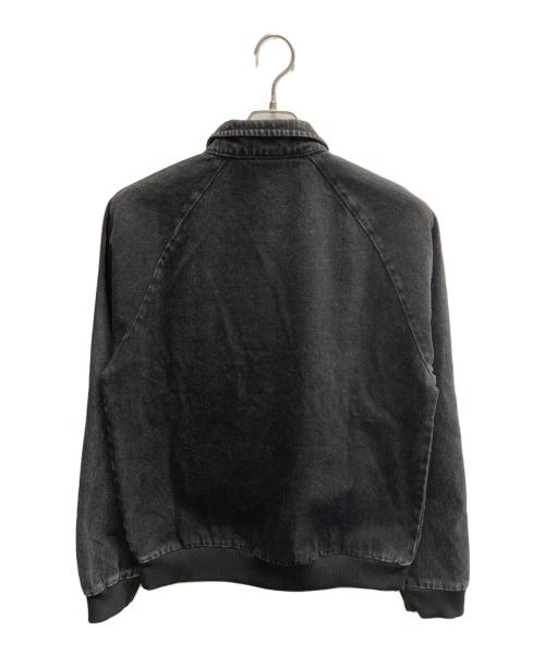 adidas（アディダス）adidas (アディダス) ファースト ブラックデニム トラックトップ ブラック サイズ:L 未使用品の古着・服飾アイテム