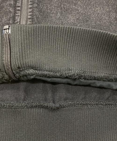 adidas（アディダス）adidas (アディダス) ファースト ブラックデニム トラックトップ ブラック サイズ:L 未使用品の古着・服飾アイテム