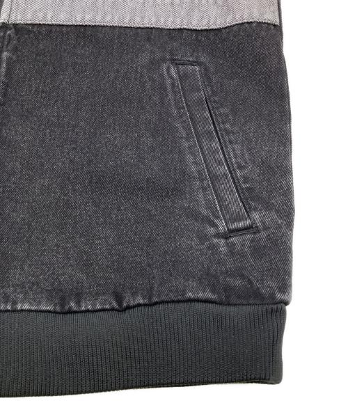 adidas（アディダス）adidas (アディダス) ファースト ブラックデニム トラックトップ ブラック サイズ:L 未使用品の古着・服飾アイテム