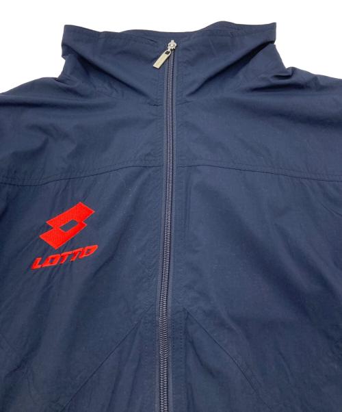 LOTTO（ロット）LOTTO (ロット) LOGO NYLON BLOUSON ネイビー サイズ:XL 未使用品の古着・服飾アイテム