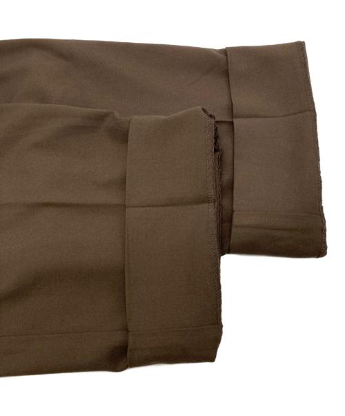 Dickies（ディッキーズ）Dickies (ディッキーズ) green label relaxing (グリーンレーベルリラクシング) GLR TR 1プリーツ ワイドテーパード パンツ ブラウン サイズ:30 未使用品の古着・服飾アイテム