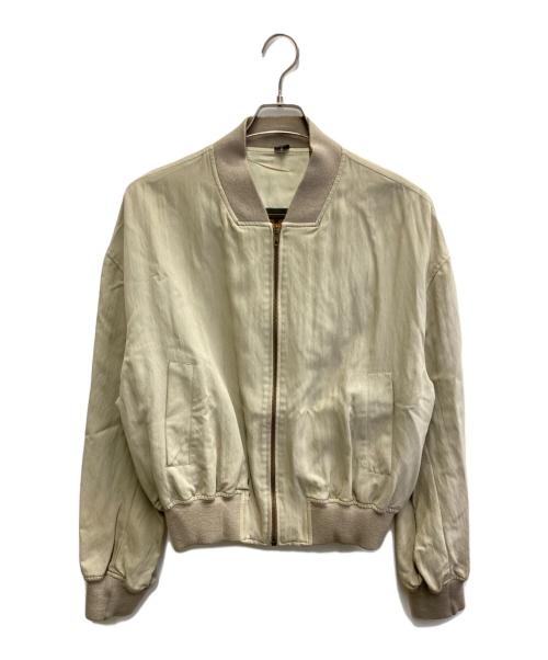 GHEZZI（ゲッツィ）GHEZZI (ゲッツィ) 90’Sブルゾン ベージュ サイズ:48の古着・服飾アイテム