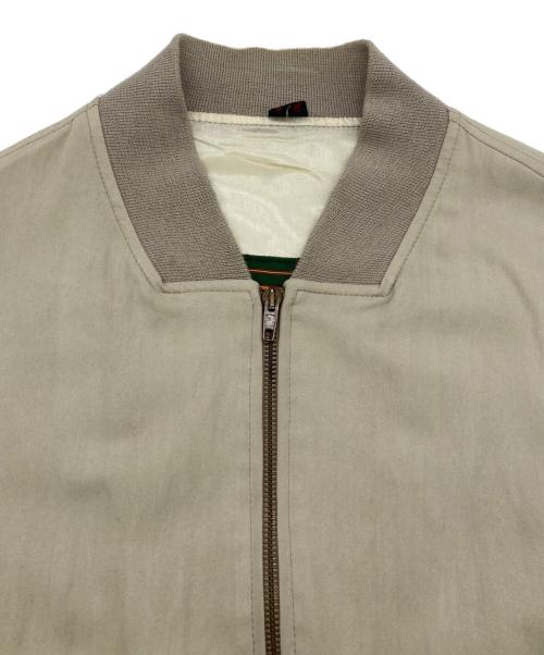 GHEZZI（ゲッツィ）GHEZZI (ゲッツィ) 90’Sブルゾン ベージュ サイズ:48の古着・服飾アイテム