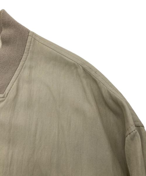 GHEZZI（ゲッツィ）GHEZZI (ゲッツィ) 90’Sブルゾン ベージュ サイズ:48の古着・服飾アイテム