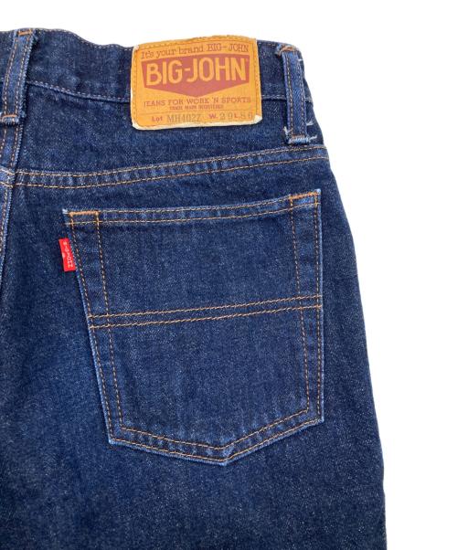 BIG JOHN（ビッグジョン）BIG JOHN (ビッグジョン) ジップベルボトム ネイビー サイズ:29の古着・服飾アイテム