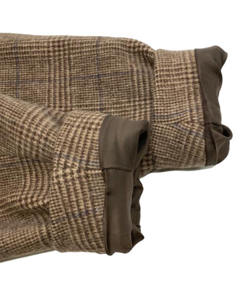 green label relaxing（グリーンレーベルリラクシング）green label relaxing (グリーンレーベルリラクシング) FM オーバーサイズ ノーラペル コート ブラウン サイズ:Sの古着・服飾アイテム