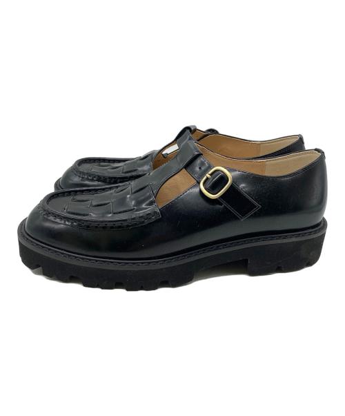 kurashi&trips publishing（クラシアンドトリップス パブリッシング）KURASHI&Trips PUBLISHING (クラシアンドトリップス パブリッシング) ローファー ブラック サイズ:23.5の古着・服飾アイテム