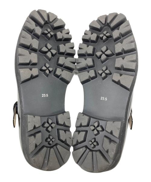 kurashi&trips publishing（クラシアンドトリップス パブリッシング）KURASHI&Trips PUBLISHING (クラシアンドトリップス パブリッシング) ローファー ブラック サイズ:23.5の古着・服飾アイテム