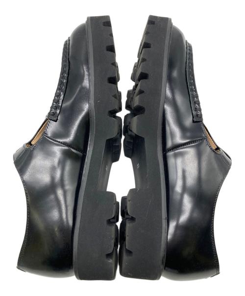 kurashi&trips publishing（クラシアンドトリップス パブリッシング）KURASHI&Trips PUBLISHING (クラシアンドトリップス パブリッシング) ローファー ブラック サイズ:23.5の古着・服飾アイテム