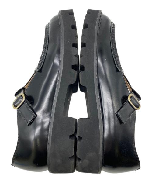 kurashi&trips publishing（クラシアンドトリップス パブリッシング）KURASHI&Trips PUBLISHING (クラシアンドトリップス パブリッシング) ローファー ブラック サイズ:23.5の古着・服飾アイテム