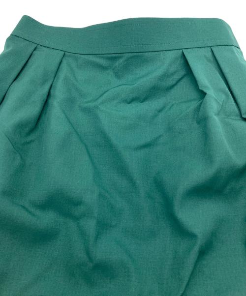 Yves Saint Laurent（イヴサンローラン）Yves Saint Laurent (イヴサンローラン) ヴィンテージセットアップ グリーン サイズ:T-Mサイズ　P-Sサイズの古着・服飾アイテム