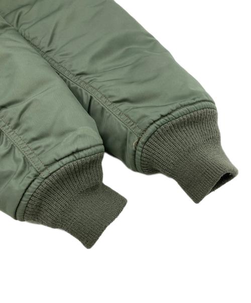 AVIREX（アヴィレックス）AVIREX (アヴィレックス) MA-1 COMMERCIAL グリーン サイズ:Lの古着・服飾アイテム