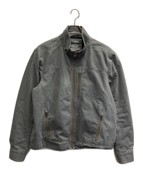 L.L.Bean（エルエルビーン）L.L.Bean (エルエルビーン) ジップアップジャケット グレー サイズ:XLの古着・服飾アイテム