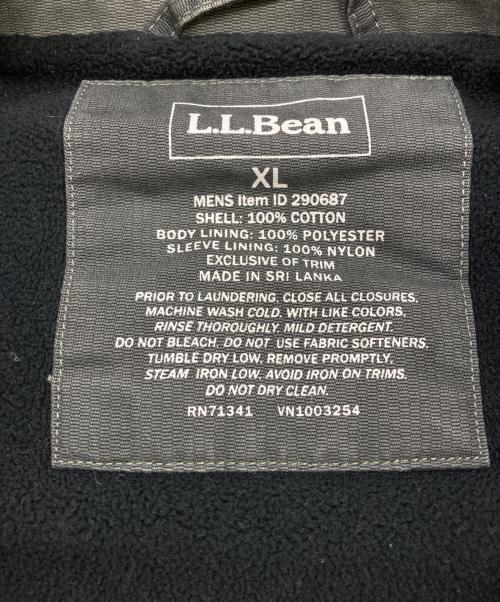 L.L.Bean（エルエルビーン）L.L.Bean (エルエルビーン) ジップアップジャケット グレー サイズ:XLの古着・服飾アイテム
