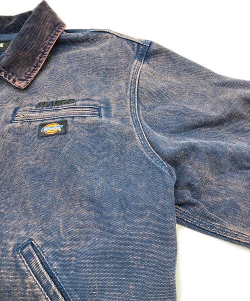 X-LARGE（エクストララージ）X-LARGE (エクストララージ) Dickies (ディッキーズ) オーバーダイ ワークジャケット ネイビー サイズ:Lの古着・服飾アイテム