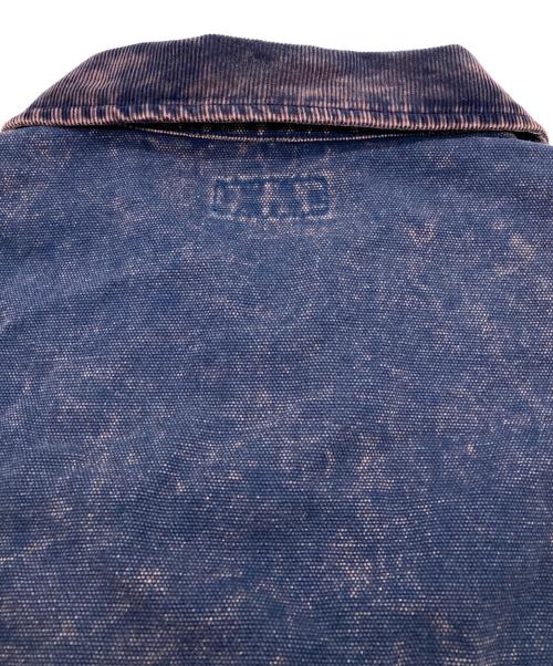 X-LARGE（エクストララージ）X-LARGE (エクストララージ) Dickies (ディッキーズ) オーバーダイ ワークジャケット ネイビー サイズ:Lの古着・服飾アイテム