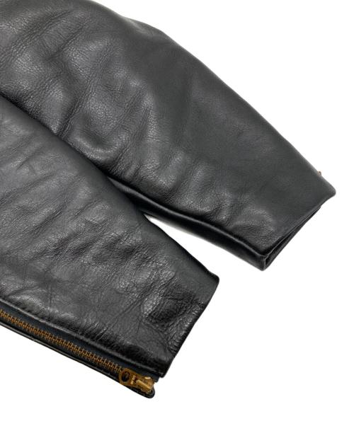 VANSON（バンソン）VANSON (バンソン) C2 ライダースジャケット/レザージャケット ブラック サイズ:40の古着・服飾アイテム