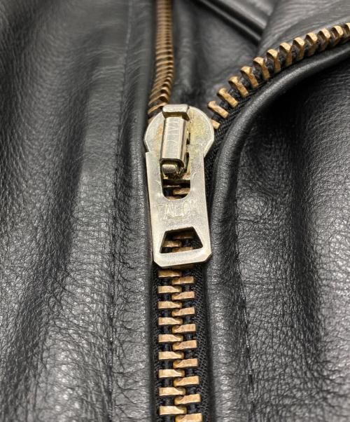 VANSON（バンソン）VANSON (バンソン) C2 ライダースジャケット/レザージャケット ブラック サイズ:40の古着・服飾アイテム