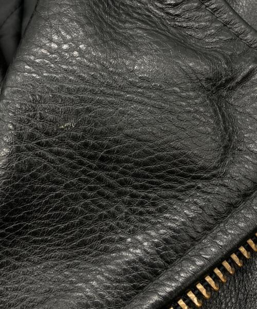 VANSON（バンソン）VANSON (バンソン) C2 ライダースジャケット/レザージャケット ブラック サイズ:40の古着・服飾アイテム